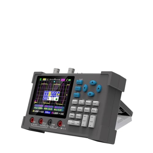 RCTCBRZVTW 3in1 デジタルオシロスコープ マルチメータージェネレーター デュアルチャンネル 120Mhz 帯域幅 250MSa/s サンプリングレート ハンドヘルドオシロスコープ