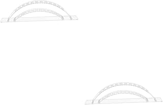 2pcs Arc Makeup Brush Holder Cosmetic Storage...