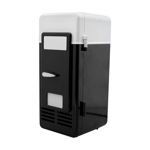 Mini - De Bebidas | Enfriador De Bebidas Con Función De Calefacción, Refrigeradores Portátiles Con Motor USB | Aparato Personal Compacto Para El Dormitorio De La Oficina Escritorio De Of