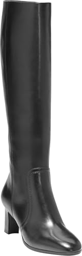 Cole Haan Cole Haan Women's Grand Ambition 2.0 Autumn Boots, Black Leather, 8-B US