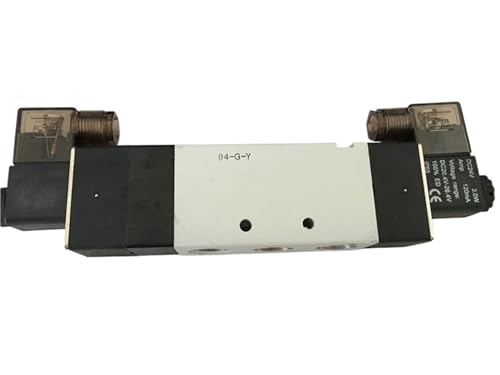 Électrovanne pneumatique 4V430C-15 centre fermé 1/2 BSPT double bobine
