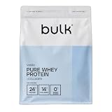 Bulk Pure Whey Protein + Collagene, Vaniglia, 4kg