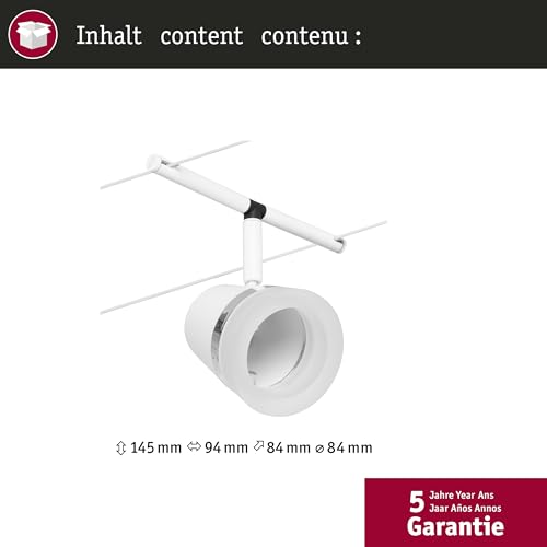 Spot Cone DC Paulmann blanc mat orientable et extensible