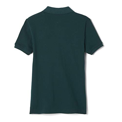 Image of French Toast Girls' Short Sleeve Stretch Pique Polo Shirt