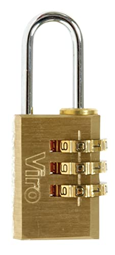 1PEZZO VIRO BLISTER ART. 406.20.7 LUCCHETTO A COMBINAZIONE LARGHEZZA 21 MM