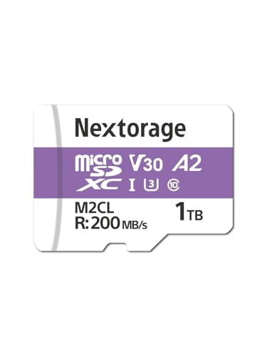 Nextorage {[J[ UHS-I }CNSDJ[h 1TB microSDXC A2 U3 V30 Ǐoő200MB/s Swtich XCb` NX-M2CL1TB lNXg[W microSDJ[h