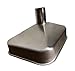 Stainless Steel Funnel 304 Thicken for Rectangular Square Kitchen Funnels Large-Diameter Industrial Filling 20cm*17cm(A)