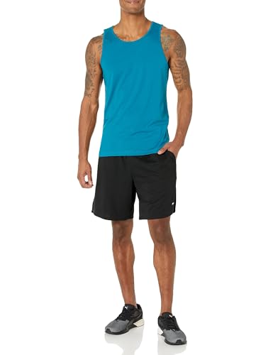 Image of Amazon Essentials Men's Active Quick Dry Tech Stretch Moisture Wicking Lightweight Gym Tank Top