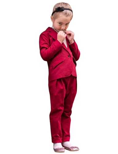 Costume de mariage pour garçon avec veste à un bouton et pantalon chic