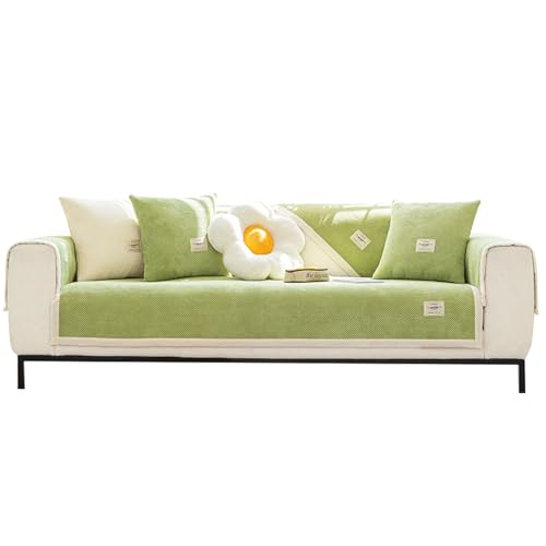 Housse de canapé velours rose pour un salon cocooning et doux - 8