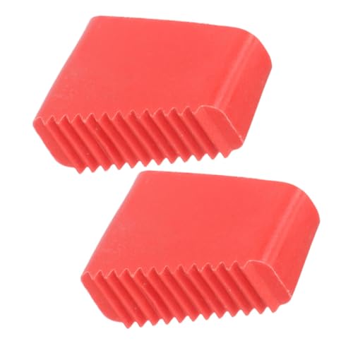 Baluue 2個 ラバーステップラダー足カバー 滑り止め厚底設計 耐久性ゴム製 床保護 性向上 簡単装着 アウトドア 家用折り畳みはしご用