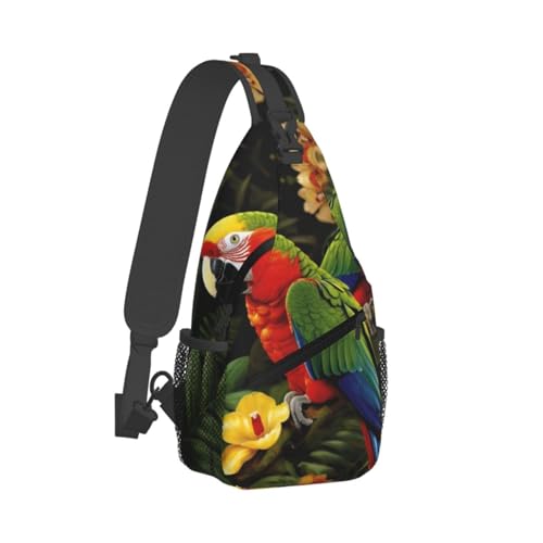 Bolso tipo bandolera cruzado para hombre negro miniatura 2
