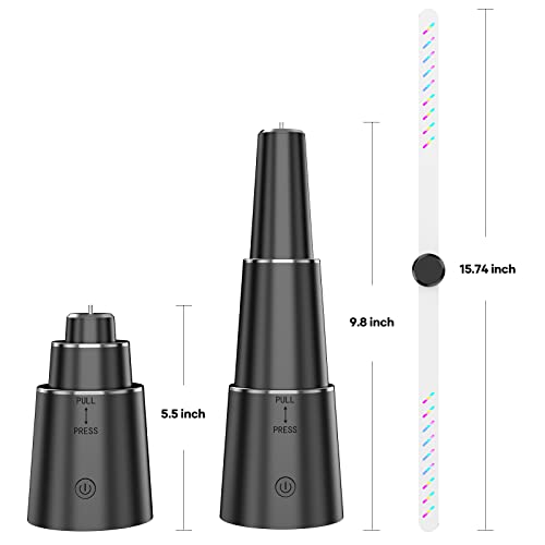 Tafatee Food Fan For Table Rechargeable Retractable 3 Speed Table Fan For Indoor Outdoor Meal Outside Restaurants Meal Black (4 Pcs) #TOP6