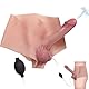 BDSMYOU 5.0 Silikon Umschnall-Dildos mit Realistischer Dildo Solide - Spritz Dildo,Strap on Umschnall für Frauen Lesbian,Umschnalldildo Strap on Dildos Höschen Diloschwanz für Frauen Paare Cosplay