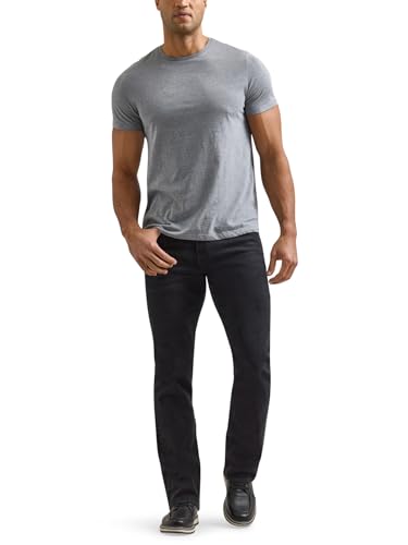 Rock & Republic Men's Mid-Rise Bootcut Jean, Black Out, 34W x 34L4