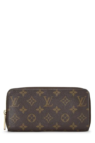 Pre-Loved Monogram Canvas Zippy Continental, Brown