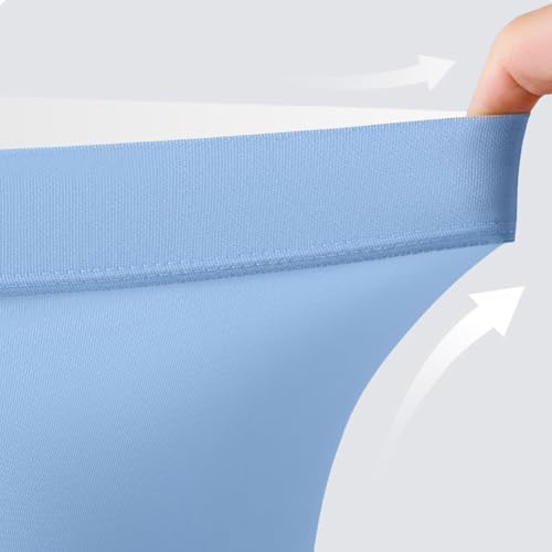 Ice Boxer Pro,Nuvellor Underwear,Ultra Comfortable Premium Silk Underwear,Mens Seamless Ice Silk Cool Breathable Boxer Briefs 5