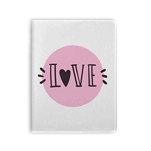 Carnet de notes citation d'amour au format de poche pour journal intime et bureau
