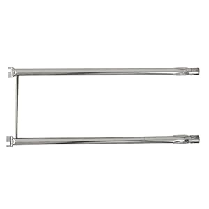 BBQ-Toro Roestvrijstalen branderbuisset | reservebrander voor Weber Spirit 500, Weber Spirit 500LX en Weber Genesis Silver A gasgrills | reservebrander