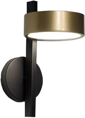 Aplique de pared moderno , Lámpara de pared moderna simple de metal LED lámpara de pared sala de estar baño decoración linterna de pared escalera pasillo iluminación aplique de pared mesita de noche c