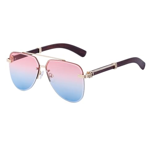 Lunettes de soleil en bois vintage MUTYNE : l'élégance rétro et naturelle pour homme et femme