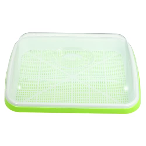 OFFSCH 1 セット セット スプラウタートレイ マイクログリーンスターターキット ウィートグラストレイ トレイキット ポットトレイ スタータートレイ ブロッコリースプラウト スプラウトメー