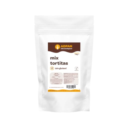 ADPAN Mix Tortitas Sin Gluten | 1 kg | Preparado para Pancakes Esponjosos y Caseros | Ideal para Desayunos y Meriendas | Fácil de Preparar y con Resultado Profesional