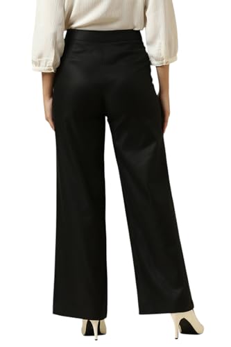 Image of Allen Solly Women's High Rise Regular Casual Pants
