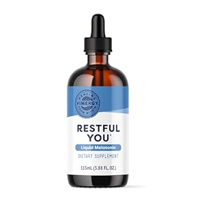 Vimergy Melatonin – Natural Sleep Aid – Sleep Supplement – Helps You Fall Asleep Faster & Stay Asleep Longer – Non-GMO, Gluten-Free, Kosher, Soy-Free, Vegan, Paleo (115 mL)