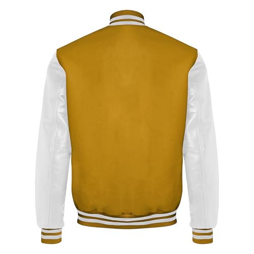Image of Red And Black Letterman Jacket Men - Mens Black Varsity Letterman High School Baseball Bomber Jacket