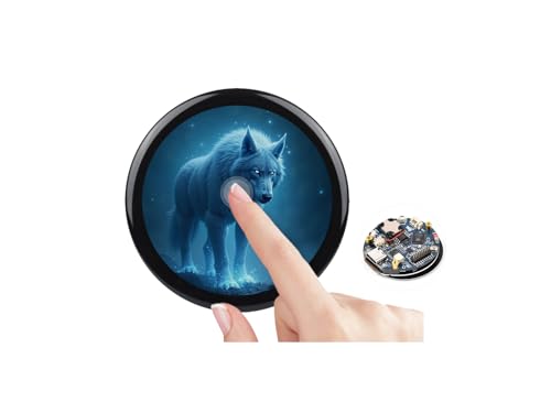 Écran Tactile Rond ESP32-S3 LCD 1.46 Pouce avec Wi-Fi, Bluetooth 5, IMU 6 Axes et Audio Intégré