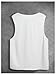 OYOANGLE Men's Cowl Neck Sleeveless T Shirts Draped Front Ruched Tank Top Casual Vacation Vest Streetwear White Large