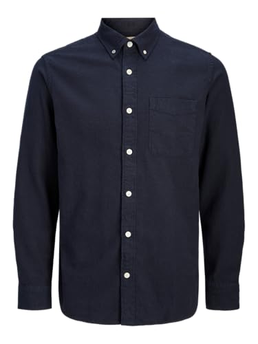 T-shirt Jack & Jones Jprblubrook en twill anti-froissement à manches longues pour homme