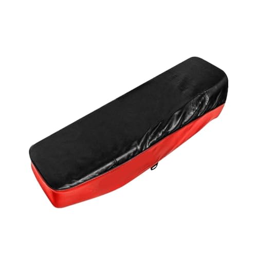 Housse de siège moto noir pour WY125 et CGL125 en cuir PU