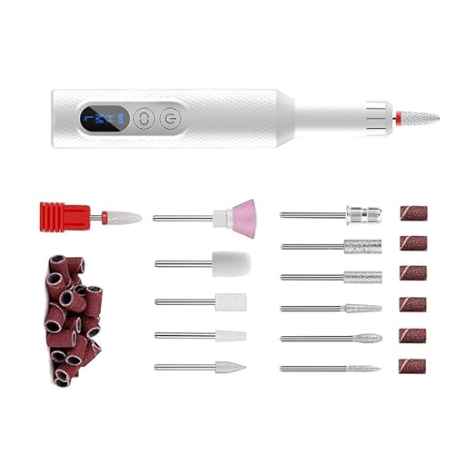 Kit portátil de taladro eléctrico para uñas miniatura 5