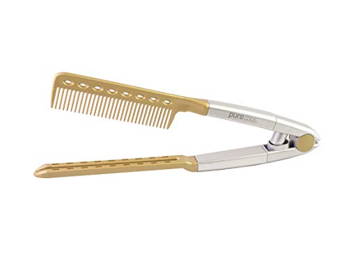 Peine para alisar y peinar cabello PURECODE Luxe