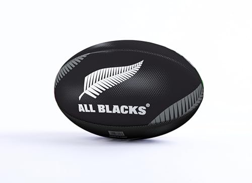 Gilbert- Ballon de Rugby Plage All Blacks Surf, Taille 5