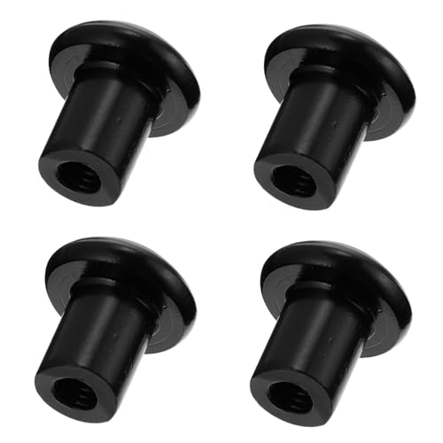 Charnières de porte rouille Amosfun à finition noire élégante pour rénovation