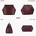 CATSEA Large Women's Kiss Lock Bag PU Medium Top Handle Handbags Kiss Clasp Shoulder Bags Tote Purse Messenger Clutch