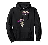pugs in pocket dogs lgbtq bisexual flag gay pride ally bi felpa con cappuccio