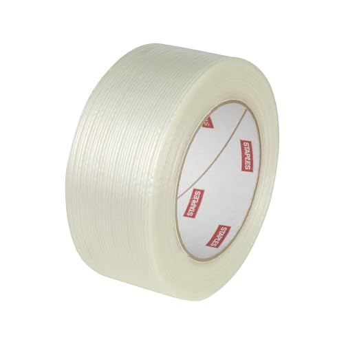 Duck Brand Heavy Duty Filament Reinforced Strapping Tape, 1.88 Inches x 30 Yards, Single Roll (392903)