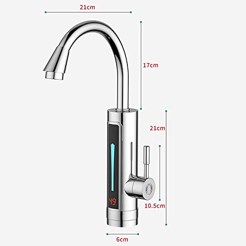 Chauffe-eau électrique instantané 220V sous arrivée d'eau pour robinet de cuisine - 7