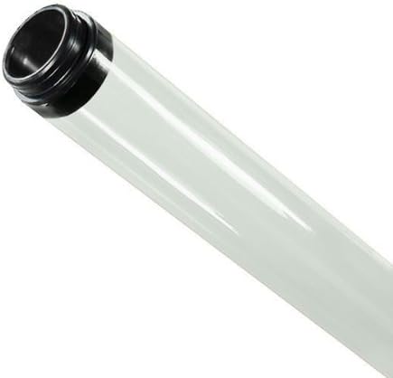 48 in. - T8 - UV Blocking Tube Guard with End Caps - Protects to 395 Nano-Meters - American PLAS-T8TGUV