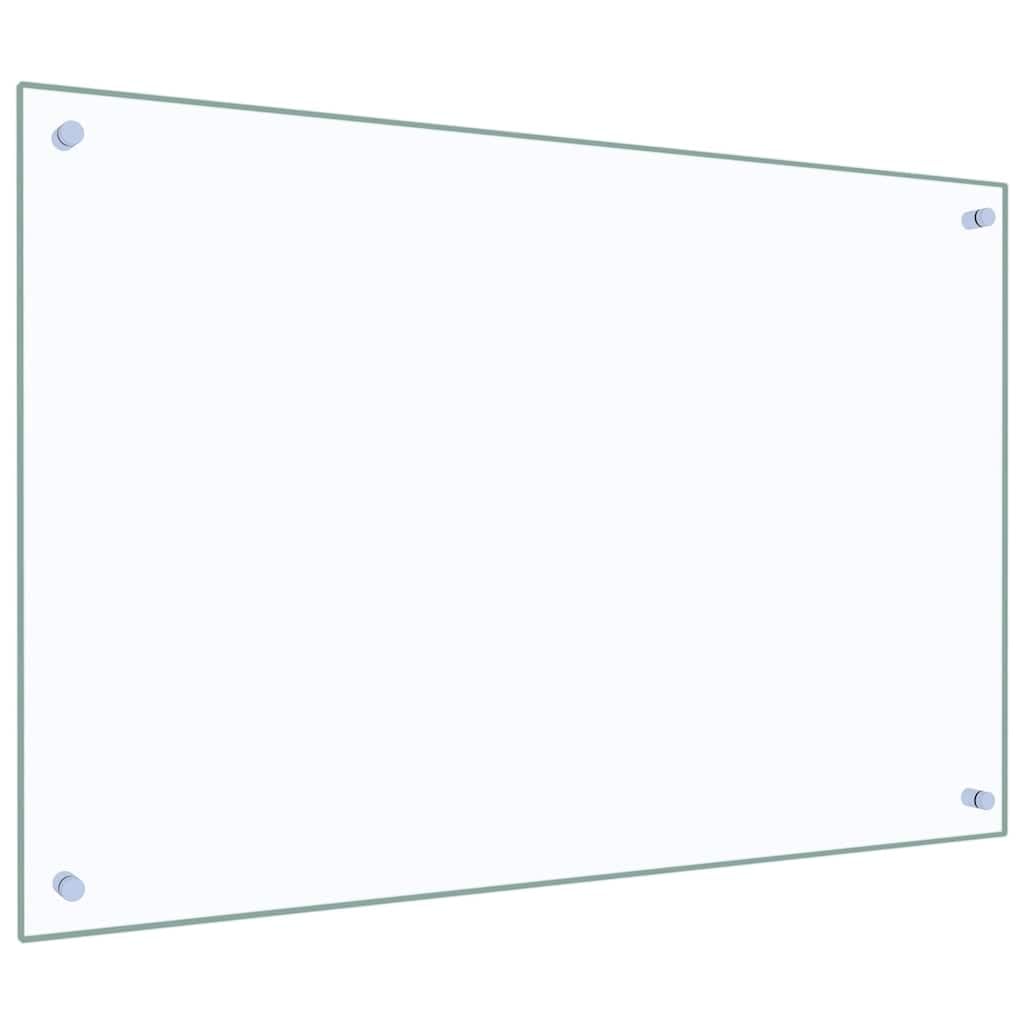 Protector Salpicaduras Cocina Vidrio Templado 90x60 Cm | Resistente Al Calor, Fácil De Limpiar, Incluye Materiales De Montaje, Para Pared De Cocina