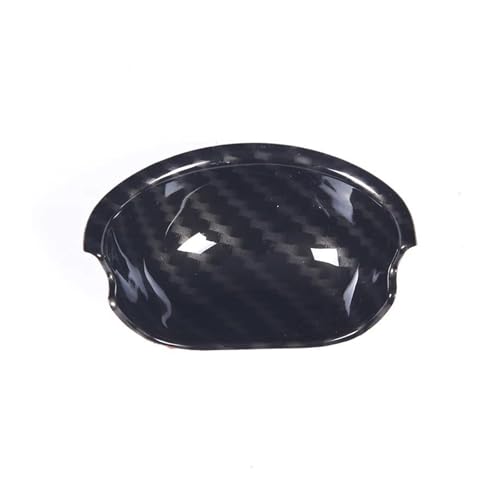Z^[R\[TChXgbv For XF for XJ 2008-2015 Car Electronic Handbrake Anti-scratch for Base Trim Sticker(Carbon fiber)