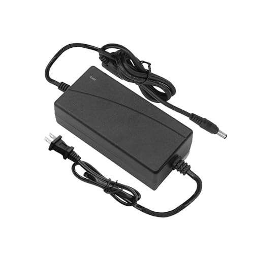 HYGAMOCC 12V 5A Power Supply 5 Amp AC/DC Adapter Converter 100-240v 5.5x2.5mm DC Output Jack for DVR NVR Security Cameras System CCTV Accessories Routers