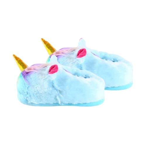 Pantoufles licorne pour des soirées d'hiver cocooning au chaud