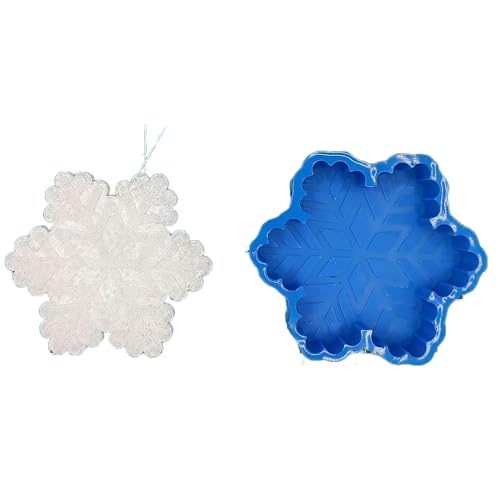 Snowflake - Silicone freshie Mold -