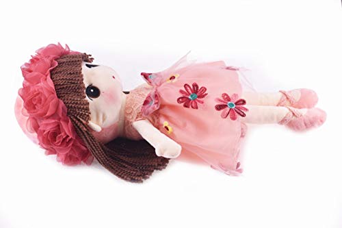 Hwd Kawaii Flower Fairy Stuffed Soft Plush Toy Doll Girls Gift, 18 Inch (Pink) #TOP1