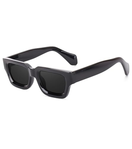 Image of Peter Jones Thick Sides Broad Frame UV Protected Unisex Sunglasses (3659)
